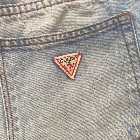 Vintage GUESS Jean Shorts - Picture 5 of 15